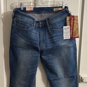 Seven7 Men's Slim Straight Jeans - Indigo Blue